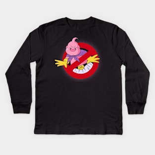 Majin Busters Kids Long Sleeve T-Shirt